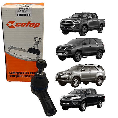 Terminal Direção Dianteiro Hilux SW4 2016 2017 2018 Ate 2021