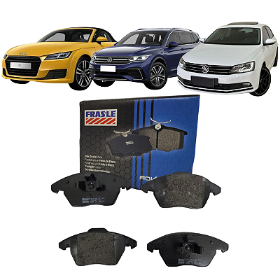 Pastilha Freio Diant. Jetta, Tiguan, Audi TT & Outros: 2005+