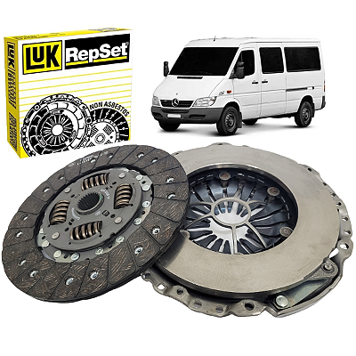 Kit Embreagem Repset Luk Sprinter CDI 311 313 314 2004/2011