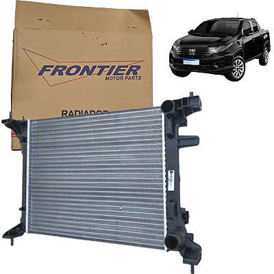 Radiador Fiat Strada 1.4 8V 2020 2021 Ate 2024