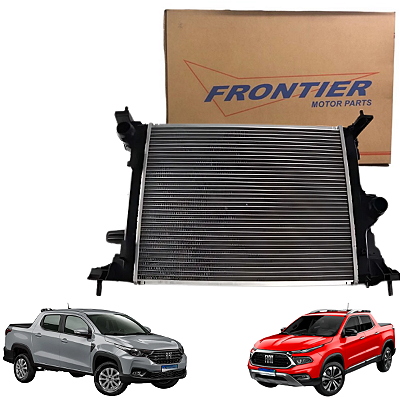 Radiador Fiat Strada 1.3 8V 2021 2022 Ate 2024