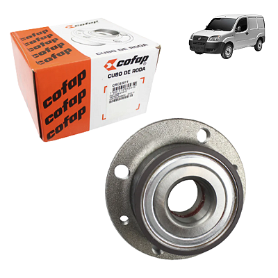 Cubo Roda Traseira Doblo 1.3 1.6 1.8 Com Rolamento - Cofap