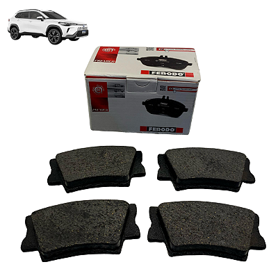 Pastilha de Freio Traseiro Corolla Cross 2021 a 2025 RAV4