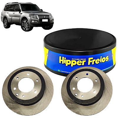 Par Disco Traseiro Pajero Full 3.2 3.8 2007 2008 2009 A 2018