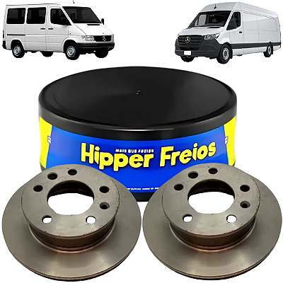 Par Disco Freio Dianteiro Ventilado Sprinter 310 311 312