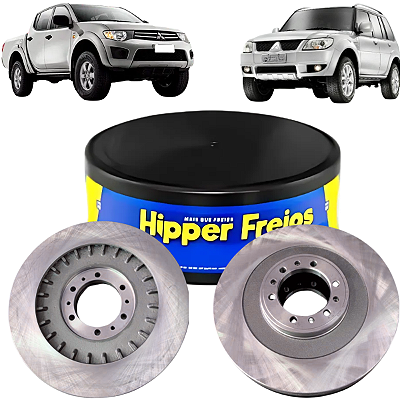 Par Disco Freio Vent L200 3.2 2002 A 2004 Pajero 2006 A 2011