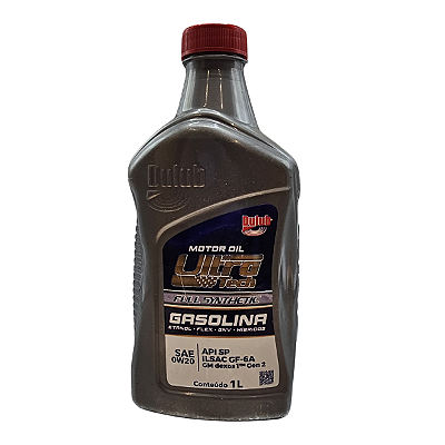 Óleo Motor Sae 0w20 Ultra Tech Dexos1 Gasolina Etanol Flex
