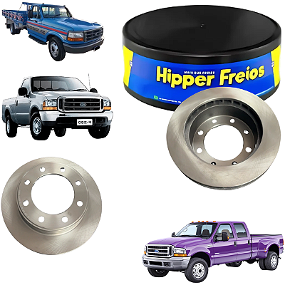 Par Disco Freio Dianteiro F250 F350 1998 Em Diante