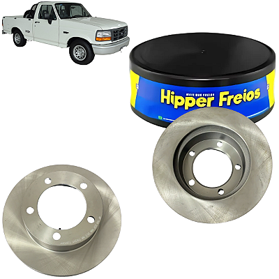 Par Disco De Freio Dianteiro Ventilado F1000 1993 A 1998