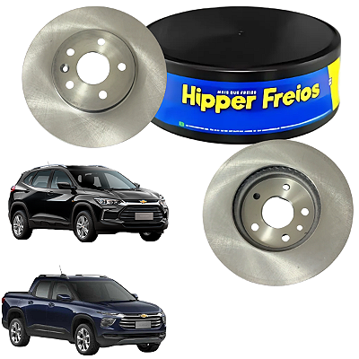 Par Disco Freio Diant Ventilado Tracker 1.0 1.2 Montana 1.2