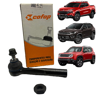 Par Terminal Direç Direito Toro Compass Renegade 2015 A 2020