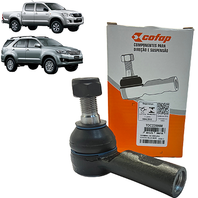 Par Terminal Direção Dianteiro Hilux SW4 2005 2006 A 2015