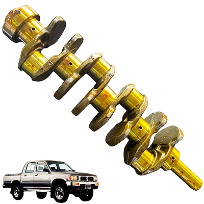 Eixo Virabrequim STD Hilux 2.8 8V 3L 1992 1993 A 2001