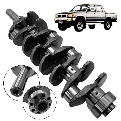 Eixo Virabrequim STD Hilux 2.8 8V 3L 1992 1993 A 2001