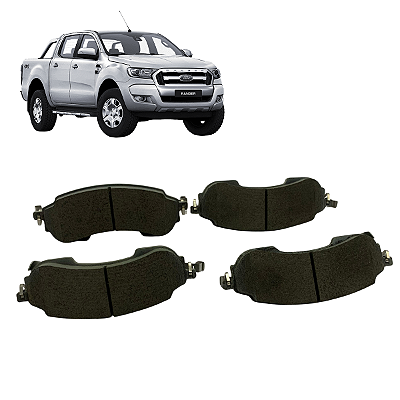Pastilha De Freio Traseira Ranger 2.0 3.0 V6 2023 2024 2025