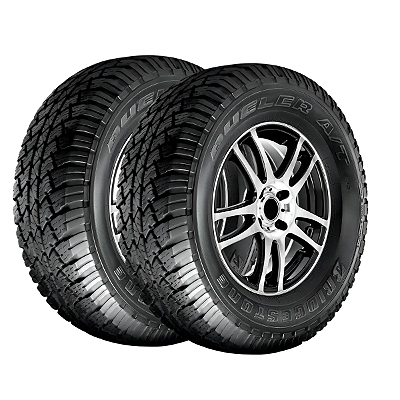 Kit 2 Pneus Bridgestone Dueler 255/70r17 112t Caminhonete