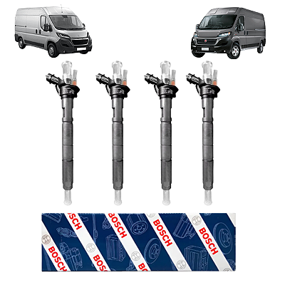 Kit 4 Bico Injetor Daily Ducato Jumper Boxer 2010 A 2020