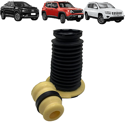 Kit Batente Amortecedor Dianteiro Toro Renegate 2015 A 2020