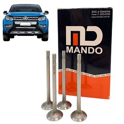 Jogo 4 Válvulas Original Admissão Amarok 2.0 16v 2010 A 2020