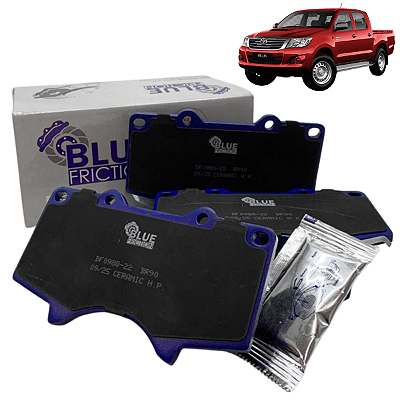 Jogo Pastilha Freio Diant. Pajero Hilux 3.0 3.2 2002 A 2026