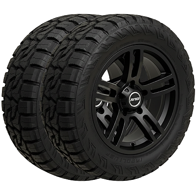 Kit 2 Pneus Aplus 255/55r18 8pr 109/105q Shredder Rt-5 Lt Q