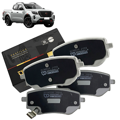 PASTILHA FREIO TRASEIRA CERÃMICA FRONTIER 2023a2026