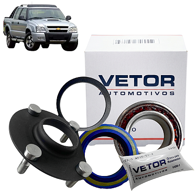 Kit rolamento traseiro S10 Blazer 1995 a 2011 4x4 / 4x2