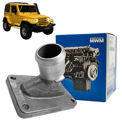 Válvula termostática Marruá 2.8 Troller A5 A6 1998 a 2001