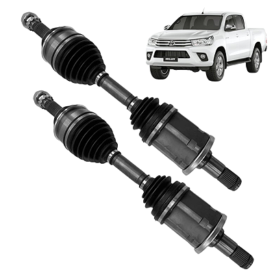 Par semi eixo completo Hilux 2.8 16V 4x4 2016 a 2026