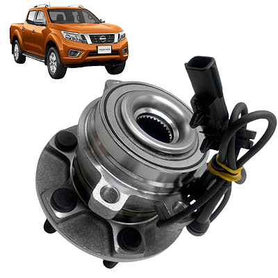 Cubo roda dianteira c/ABS Nissan Frontier 2.3 2017 a 2026