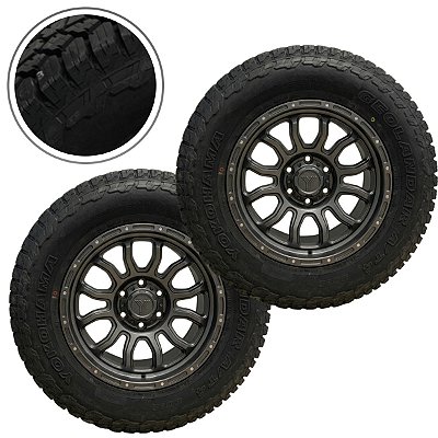 Kit 2 Pneus Yokohama Geolandar G018 A/t4 35x12.50r18 Lt 123s