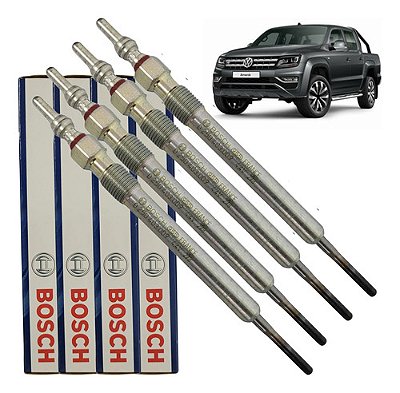 Kit 4 velas aquecedoras eletrônicas Amarok Panamera