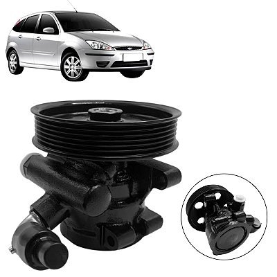 Bomba direção hidráulica Focus 1.8 2.0 Zetec 2001 a 2006