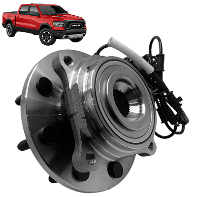 Cubo roda dianteira Dodge Ram 2500 4x4 2012 a 2026