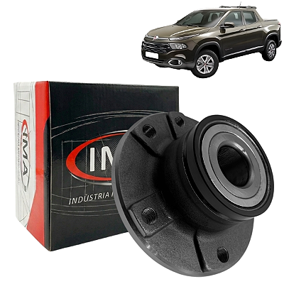 Cubo roda traseiro c/ rolamento Fiat Toro 4x2 2016 a 2023
