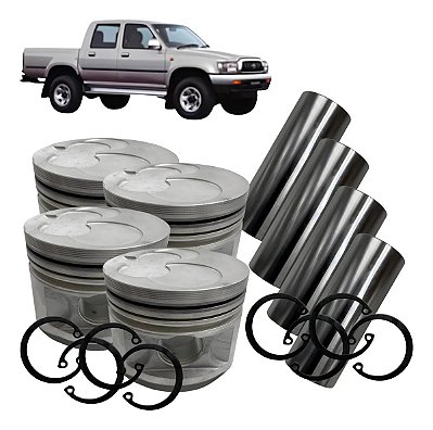 Jogo Pistao STD com Pino Hilux 3.0DIESEL 5L 2001 a 2004