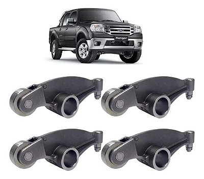 Kit 4 Balancim Escape C/tucho Ranger T4 3.0 2004 2005 a 2012