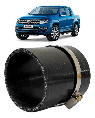 Mangueira Intercooler Vw Amarok 2.0 16v Diesel Borracha Preto