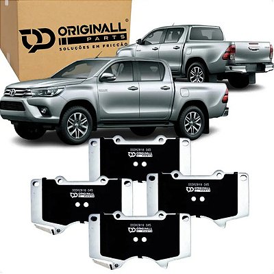 Kit Pastilha Freio Ceramica Diant Tras Sw4 Hilux 2002/2022