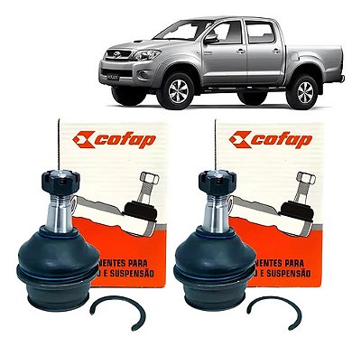 Par Pivô Suspensão Infeiror Hilux 2005 2006 2007 a 2015