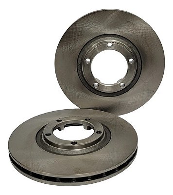 Par Disco Freio Ventilado Dianteiro L200 L300 1995/2006