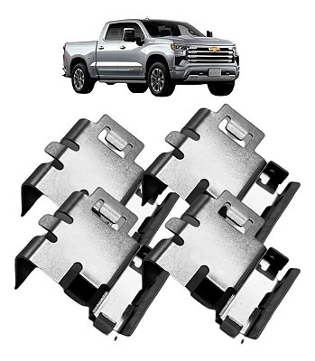 Kit Reparo Pastilha Freio Traseiro Silverado 2023 em Diante