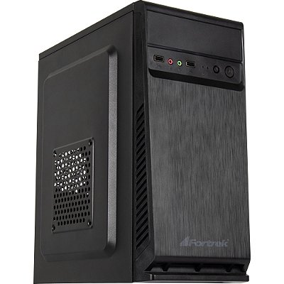 Gabinete Sem Fonte Fortrek Atx COC502BK Compact Preto