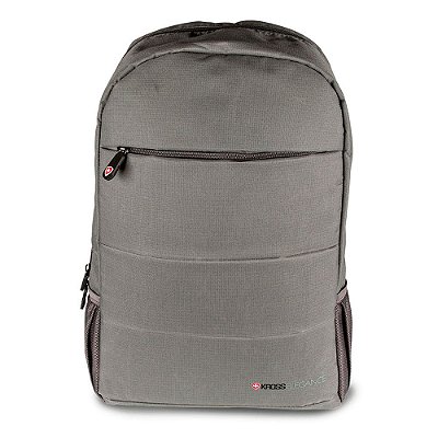 Mochila Casual Kross Elegance Cinza Para Notebook 15,6" - KE-BPL15