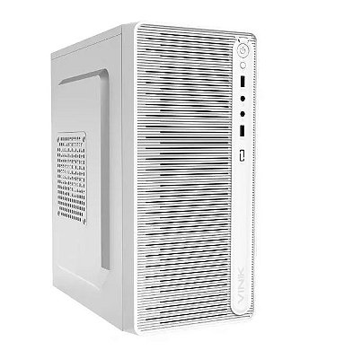 Computador Fulmann F-Home FH-002 (Intel I3 10100/8GB RAM DDR4/SSD 256GB/500W/Mouse/Teclado) - Branco