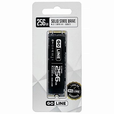 SSD M.2 SATA III 2280 256GB Goline GL256MS3