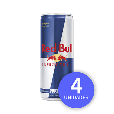 4x RED BULL 250ML