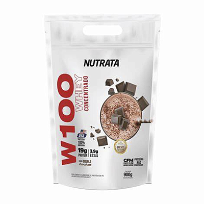 Whey 100% W100 900g Refil Chocolate
 Nutrata