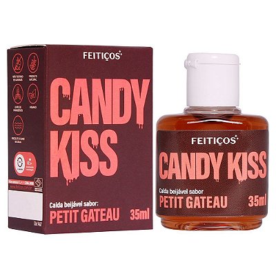 Gel Corporal Candy Kiss Beijável - Petit Gateau - 35ml - Feitiços