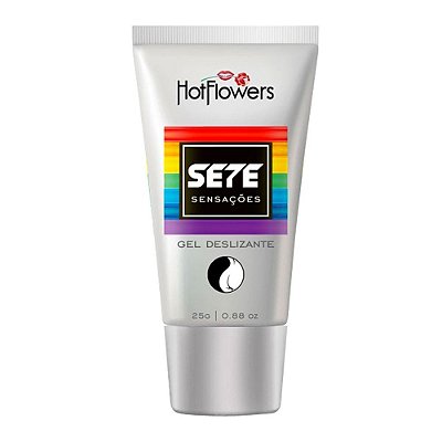 Gel Anestésico e Lubrificante Anal Sete Sensações - 25g - HotFlowers